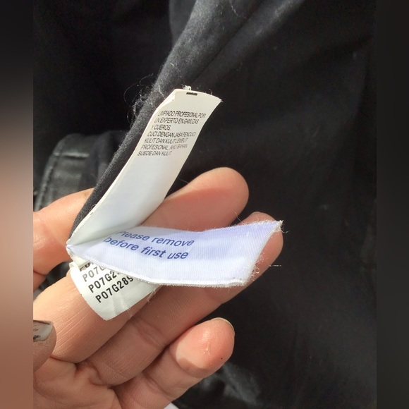 Lucky brand cropped leather blazer.  W XS - Picture 6 of 8